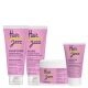 Hair Jazz Curls Set zur Wiederherstellung des Haarwachstums lockiger Haare, zur Bewahrung ihrer Schönheit und für einfaches Formen.
